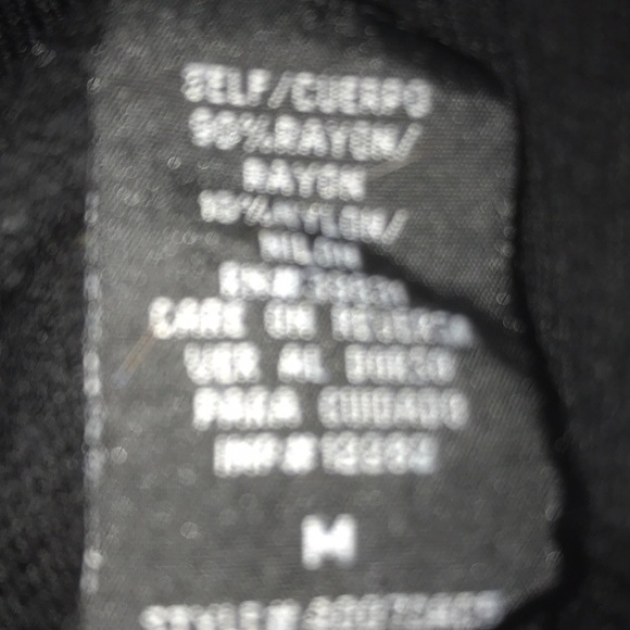 XOXO vintage puff short sleeve knit sweater button detail on shoulders size M - Picture 5 of 8